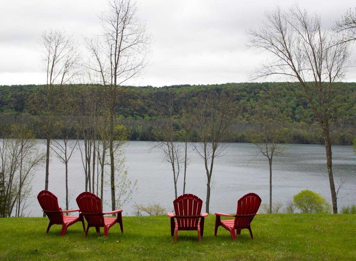 Grand Slam Lake House Cooperstown Dreams Park Exterior foto